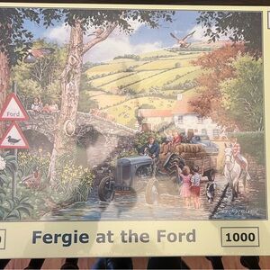 Fergie at the Ford 1000-Piece Puzzle